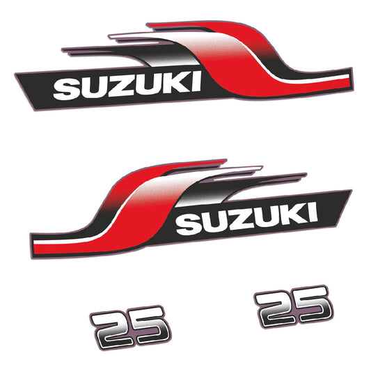 Tarrat Suzuki DT25 25HV Kaksitahtimoottori 1998 perämoottori vinyylitarrat