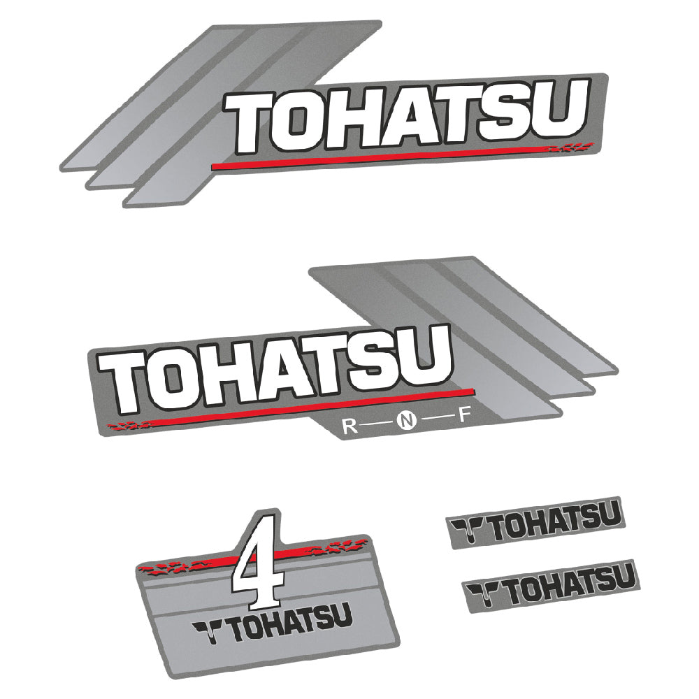 Tarrat Tohatsu 4HV Kaksitahtimoottori 1996-2005 perämoottori vinyylitarrat