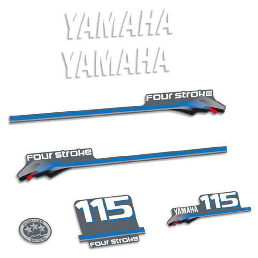 Tarrat Yamaha 115HV Nelitahtimoottori 2000 perämoottori vinyylitarrat