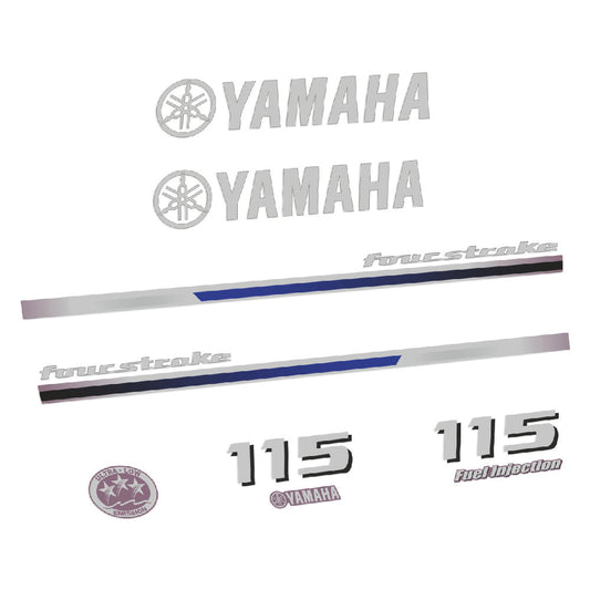 Tarrat Yamaha 115HV Nelitahtimoottori 2013 perämoottori vinyylitarrat