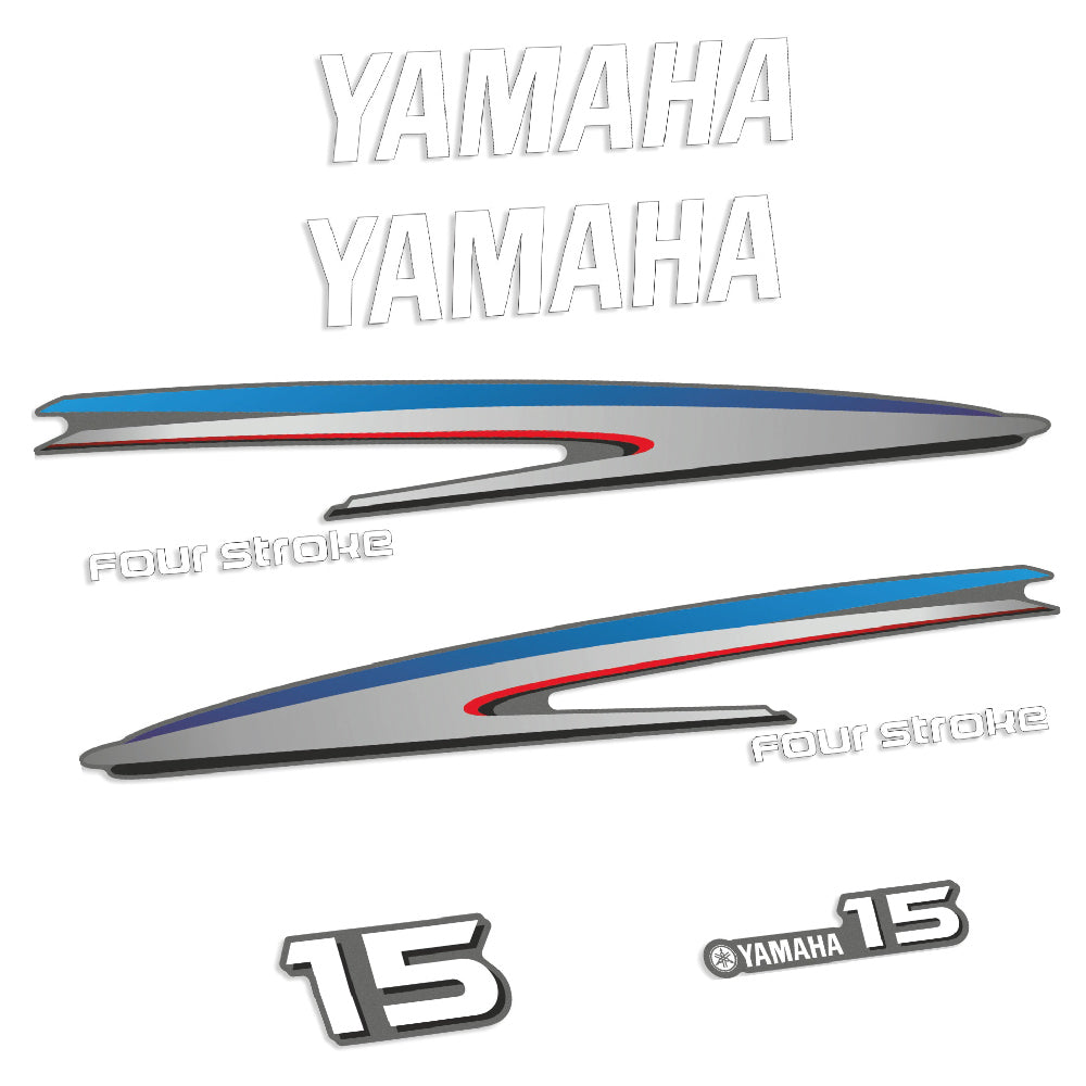 Tarrat Yamaha 15HV Nelitahtimoottori perämoottori vinyylitarrat