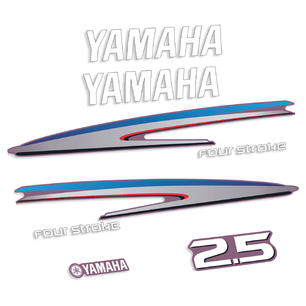 Tarrat Yamaha 2.5HV Nelitahtimoottori perämoottori vinyylitarrat