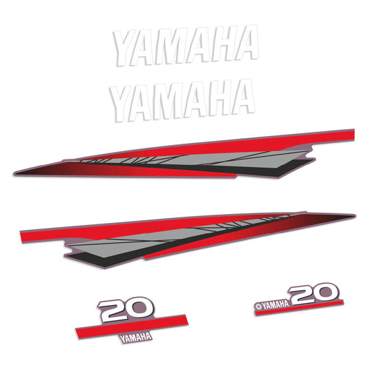 Tarrat Yamaha 20HV Kaksitahtimoottori perämoottori vinyylitarrat