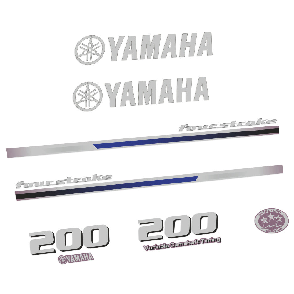 Tarrat Yamaha 200HV Nelitahtimoottori 2013 perämoottori vinyylitarrat