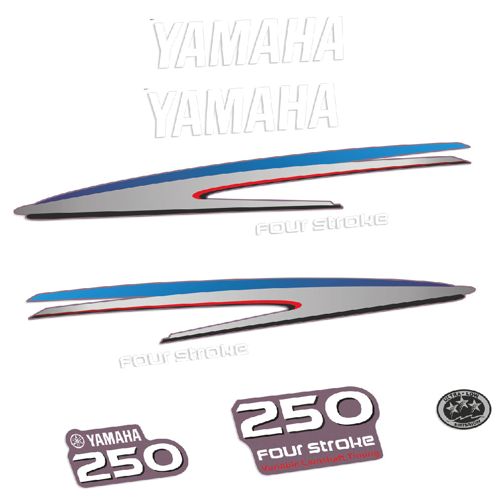 Tarrat Yamaha 250HV Nelitahtimoottori perämoottori vinyylitarrat