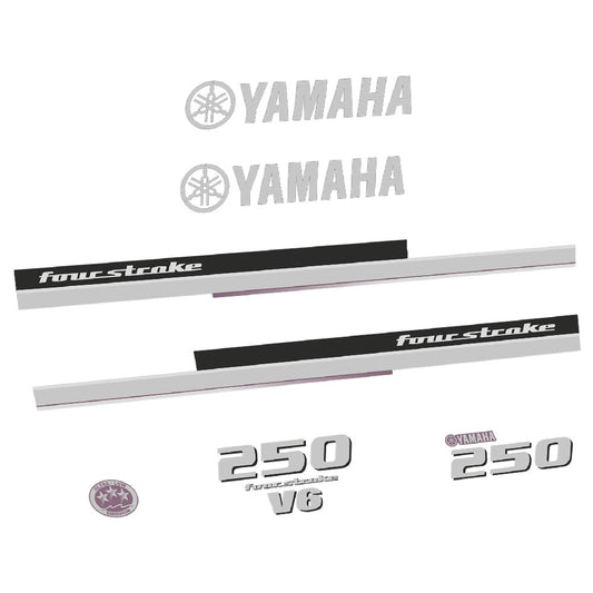 Tarrat Yamaha 250HV V6 Nelitahtimoottori 2013 perämoottori vinyylitarrat