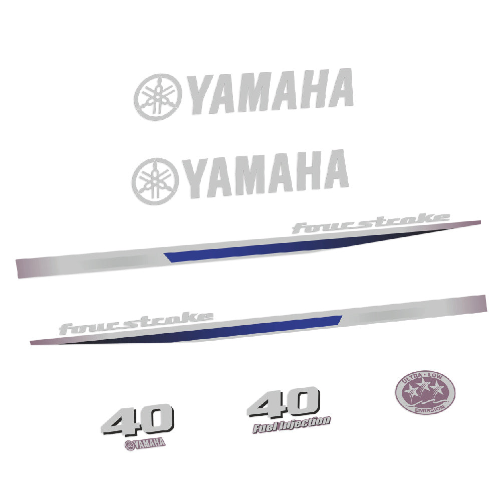 Tarrat Yamaha 40HV Nelitahtimoottori 2013 perämoottori vinyylitarrat