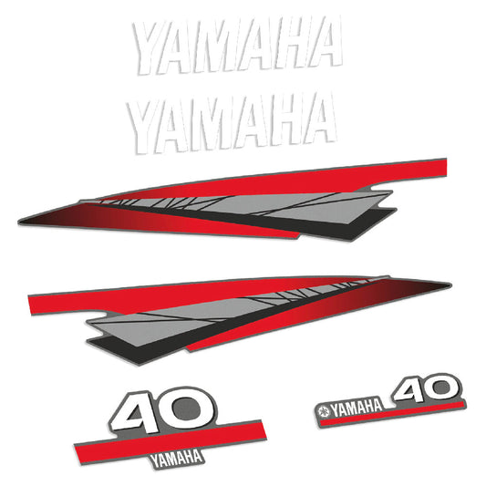 Tarrat Yamaha 40HV Kaksitahtimoottori perämoottori vinyylitarrat