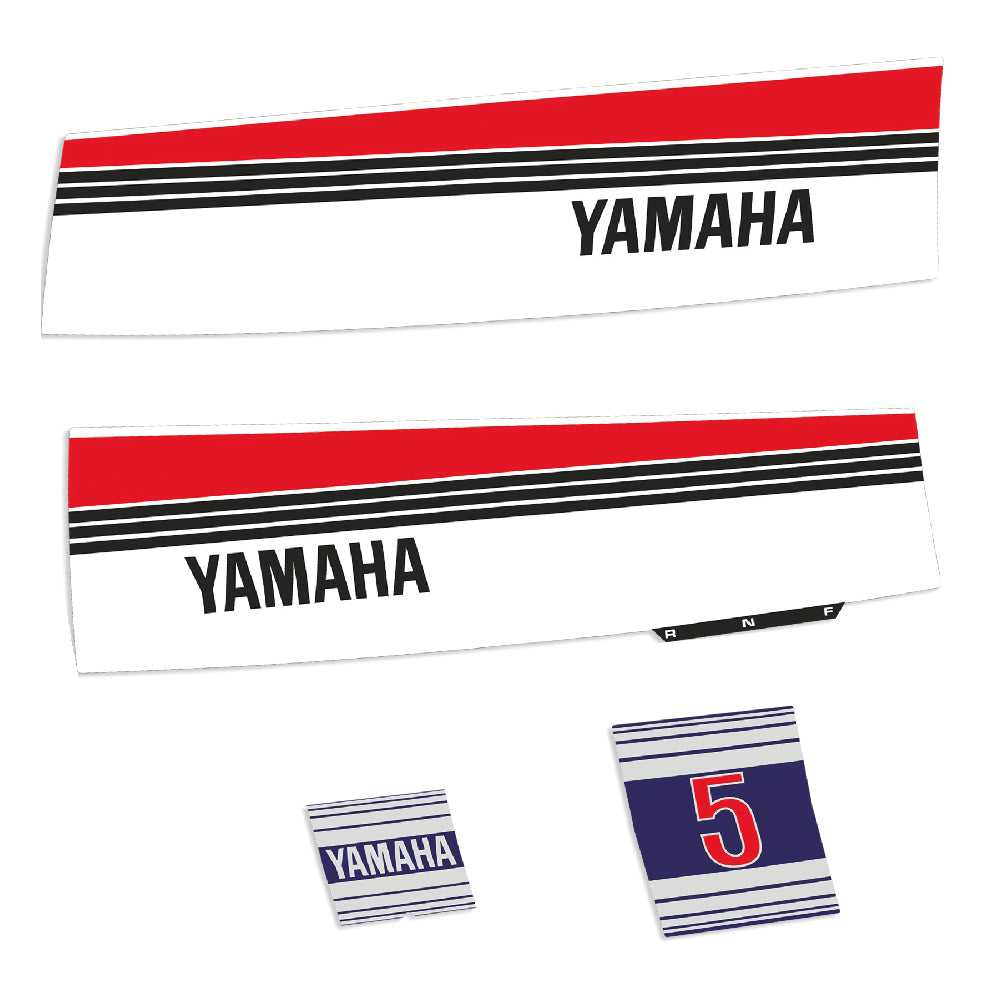 Tarrat Yamaha 5HV Kaksitahtimoottori 1 perämoottori vinyylitarrat