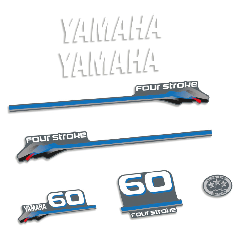 Tarrat Yamaha 60HV Nelitahtimoottori 2000 perämoottori vinyylitarrat