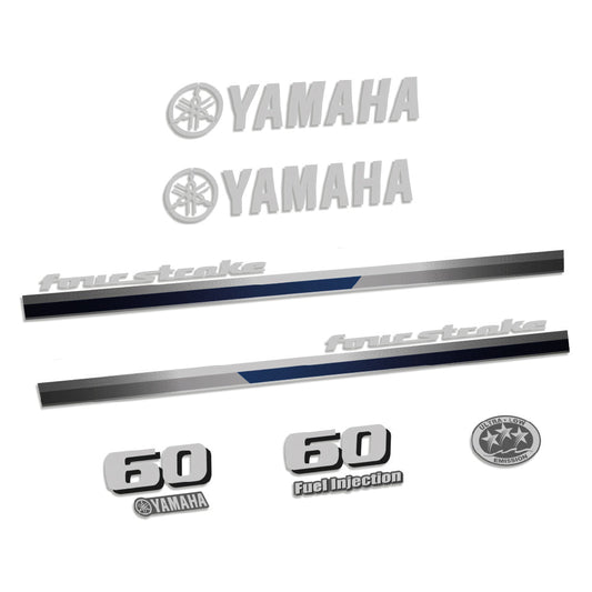 Tarrat Yamaha 60HV Nelitahtimoottori 2013 perämoottori vinyylitarrat