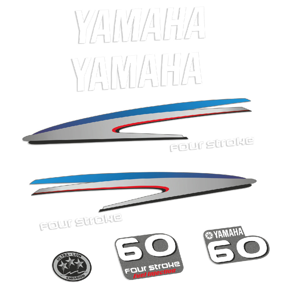 Tarrat Yamaha 60HV Nelitahtimoottori perämoottori vinyylitarrat