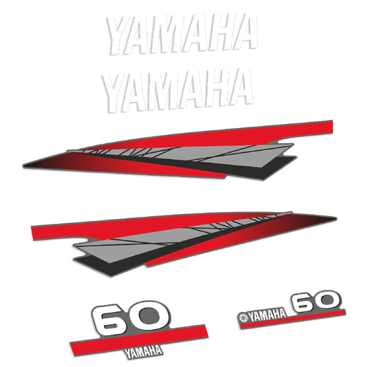 Tarrat Yamaha 60HV Kaksitahtimoottori perämoottori vinyylitarrat