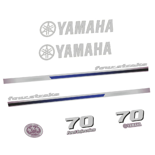 Tarrat Yamaha 70HV Nelitahtimoottori 2013 perämoottori vinyylitarrat