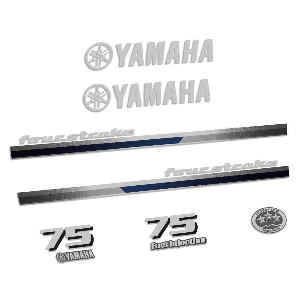 Tarrat Yamaha 75HV Nelitahtimoottori 2013 perämoottori vinyylitarrat