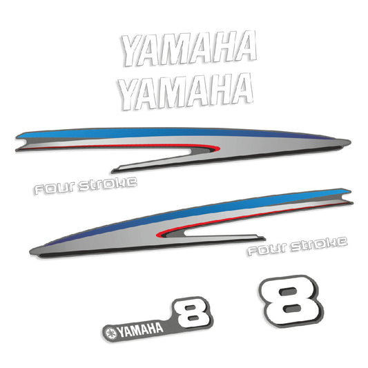 Tarrat Yamaha 8HV Nelitahtimoottori perämoottori vinyylitarrat