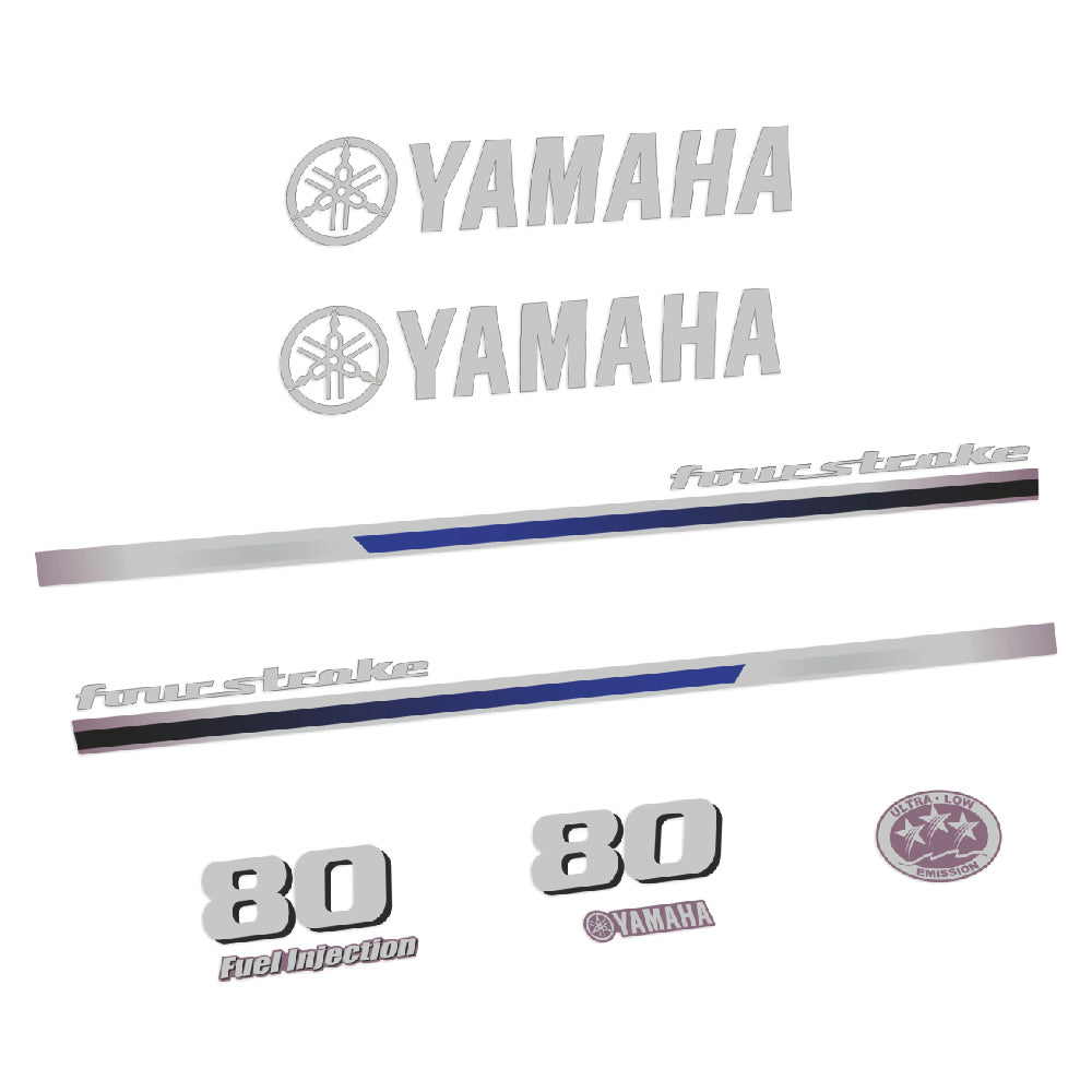 Tarrat Yamaha 80HV Nelitahtimoottori 2013 perämoottori vinyylitarrat