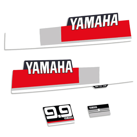 Tarrat Yamaha 9.9HV Kaksitahtimoottori 90-luvun perämoottori vinyylitarrat