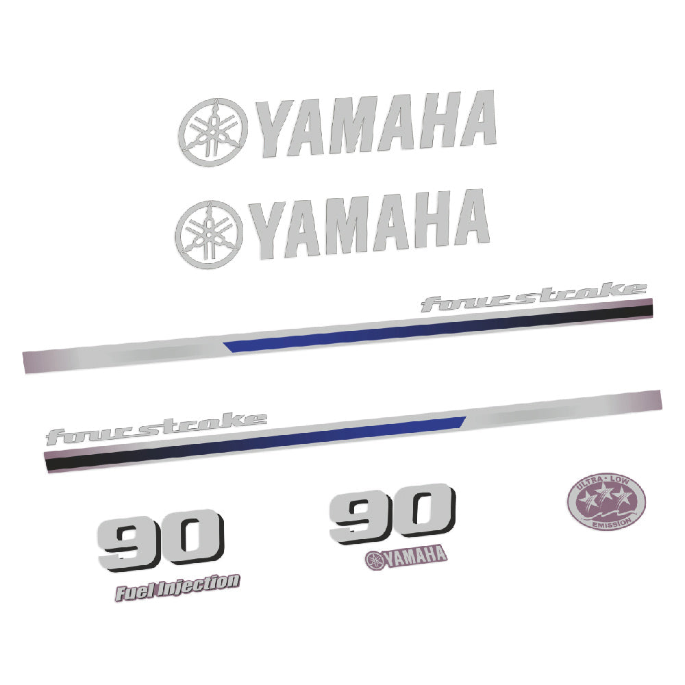 Tarrat Yamaha 90HV Nelitahtimoottori 2013 perämoottori vinyylitarrat